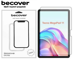 Захисне скло для планшетів BeCover для Tecno Megapad 11 (T1101) 10.95 (713124)
