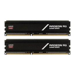 Оперативна память AMD Radeon R9 Gamer R9S416G3206U2K Black 16 GB (2x8 GB) DDR4 3200 MHz