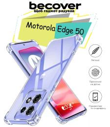 Чохол-накладка BeCover Anti-Shock для Motorola Edge 50 Clear (713149)