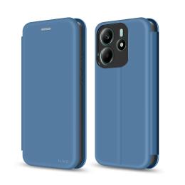Чохол-книжка MakeFuture Flip для Xiaomi Redmi Note 14 4G Ocean Blue (MCP-XRN144GTL)