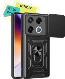 Чохол-накладка BeCover Military для Infinix GT 20 Pro (X6871) Black (713045)