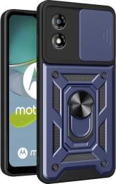 Чохол-накладка BeCover Military для Motorola Moto E14 Blue (713053)