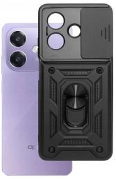 Чохол-накладка BeCover Military для Oppo A3 4G/А3х 4G/A40m Black (713077)