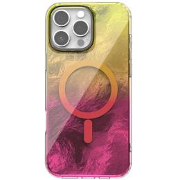 Чохол-накладка EpiK TPU Shiny Mountain (MagFit) для Apple iPhone 16 Pro (6.3) Yellow Pink