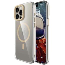 Чохол-накладка EpiK TPU Space Case Apex with MagSafe для Apple iPhone 15 Pro (6.1) Gold