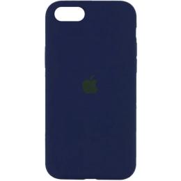 Чохол-накладка EpiK Silicone Case Full Protective (AA) для Apple iPhone SE (2020) Deep Navy