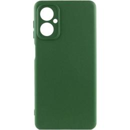 Чохол-накладка Lakshmi Silicone Cover Full Camera (AA) для Motorola Moto G55 5G Green