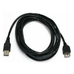 Дата-кабель Cablexpert CCP-USB2-AMAF-10 3m USB(тато) - USB(мама) Black