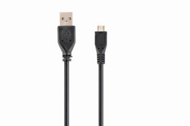 Дата-кабель Cablexpert CCP-mUSB2-AMBM 0.3m USB(тато) - microUSB(тато) Black