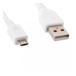 Дата-кабель Cablexpert CCP-mUSB2-AMBM-W 0.3m USB(тато) - microUSB(тато) White