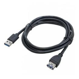 Кабель USB (папа) = USB (мама) 1.8 м Patron PN-AMAF3.0-18 Blue