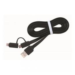 Дата-кабель Cablexpert CC-USB2-AMLM2-1M 1m USB(тато) - Lightning(тато) Black
