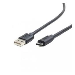 Дата-кабель REAL-EL 1m USB(тато) - USB Type C(тато) Black