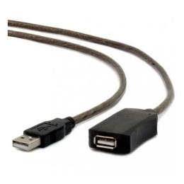 Дата-кабель Cablexpert UAE-01 10m USB(тато) - USB(мама) Black