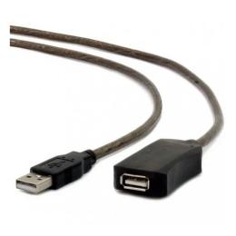 Дата-кабель Cablexpert UAE-01 5m USB(тато) - USB(мама) Black