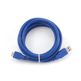 Дата-кабель Cablexpert CCP-mUSB3-AMBM 0.5m USB(тато) - microUSB(тато) Blue