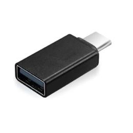Перехідник Cablexpert A-USB2-CMAF-01 USB Type C (тато) - USB (мама) Black