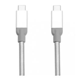 Дата-кабель Verbatim 48867 USB-C (тато) - USB-C (тато) 0.3m White
