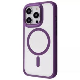 Чохол-накладка Proove Clear Essence Case with Magnetic Ring iPhone 15 Pro Deep Purple