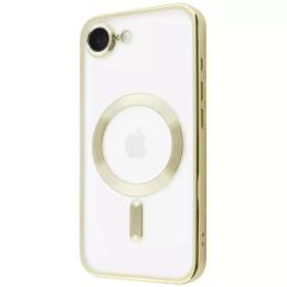 Чохол-накладка Infinity Metal Matte Case with Magnetic Ring iPhone 16e Gold