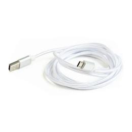 Дата-кабель Cablexpert CCB-mUSB2B-AMBM-6-S 1.8m USB(тато) - microUSB(тато) White