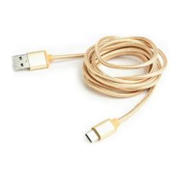 Дата-кабель Cablexpert CCB-mUSB2B-AMCM-6-G 1.8m USB(тато) - USB Type C(тато) Gold
