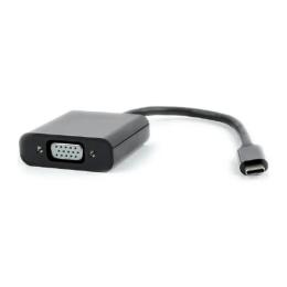 Перехідник Cablexpert AB-CM-VGAF-01 USB Type C (тато) - VGA (мама) Black