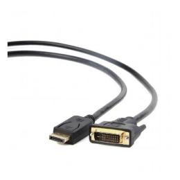 Відео-кабель Cablexpert CC-DPM-DVIM-3M DisplayPort(тато)DVI(тато), 3m Black