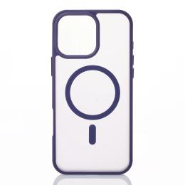 Чохол-накладка Infinity MagSafe MATTE для iPhone 16 Pro Max Dark Violet