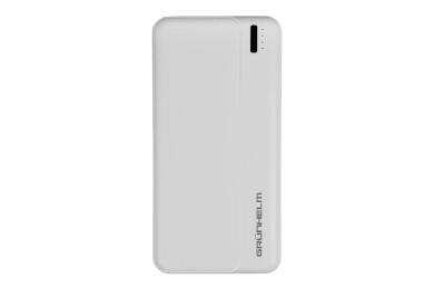 Зовнішній портативний акумулятор Grunhelm GP-20W 20000 mAh White 20W