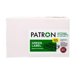 Картридж Patron HP LJ CB435A/CANON 712 (PN-35A/712DGL) Dual Pack Green Label CT-HP-CB435AD-PN-GL