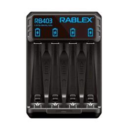 Зарядний пристрій для акумуляторів AA, AAA Rablex RB403
