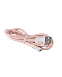 Дата-кабель DC (CL-12) USB-A (тато) - Lightning (тато) Pink 2.1A
