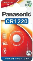 Батарейка Panasonic CR 1220 BLI 1 LITHIUM
