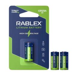 Батарейка Rablex CR123 BL (RBCR123) 1шт