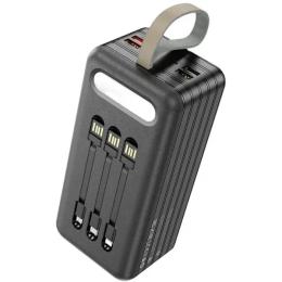 Зовнішній портативний акумулятор Hoco DB21 80000mAh Black 10.5 W