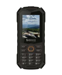 Кнопковий телефон Sigma mobile X-treme PV68 Black Orange