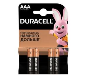 Батарейка Duracell LR03 (ААА) MN2400 (BD-MN2400-4) 4шт