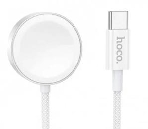 Бездротовий зарядний пристрій Hoco CW59 Samsung/iWatch (USB-C) White (958273W)
