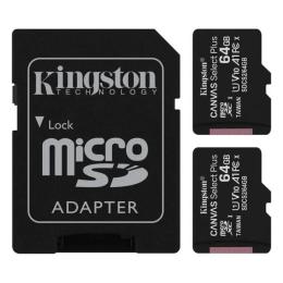 Карта памяті Kingston Canvas Select Plus SDCS2/64GB-2P1A 64GB microSDXC З адаптером Class 10