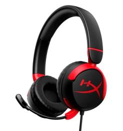 Накладні навушники HyperX Cloud Mini Wired Black Red (7G8F4AA)