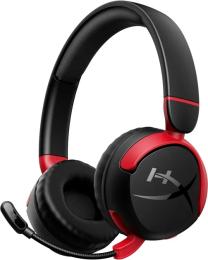 Накладні навушники HyperX Cloud Mini Wireless (7G8F1AA) Black Red