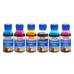 Комплект чорнил для принтера WWM Epson Stylus Photo P50/R270/290/RX615/T50/TX650 6х100мл (E82SET-2)