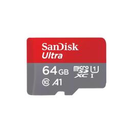 Карта памяті SanDisk microSD 64GB C10 UHS-I R140MB/s Ultra (SDSQUAB-064G-GN6MN)
