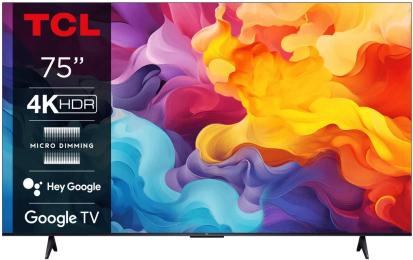 Телевізор TCL 75P655 Black 75