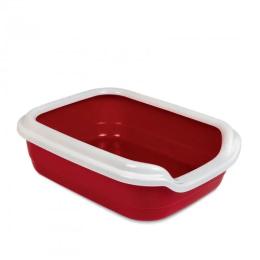 Туалет для котів Природа Comfort L Bordeaux 49х39х15 см