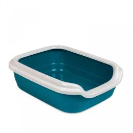 Туалет для котів Природа Comfort L Ultramarine 49х39х15 см