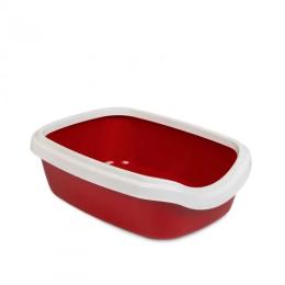Туалет для котів Природа Comfort M Bordeaux 41х30х13,5 см