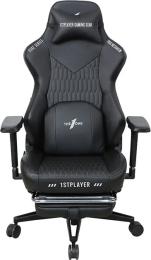 Ігрове крісло 1STPLAYER Duke Black (DUKE-FR-BK)