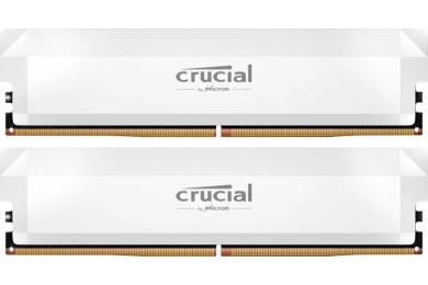 Оперативна память Crucial 32GB (2x16GB) DDR5 6000 MHz Pro Overclocking White (CP2K16G60C36U5W)